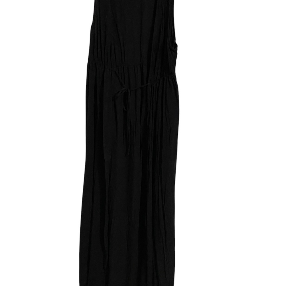 Kona Sol Black Swim Coverup Maxi Dress - Picture 4 of 5